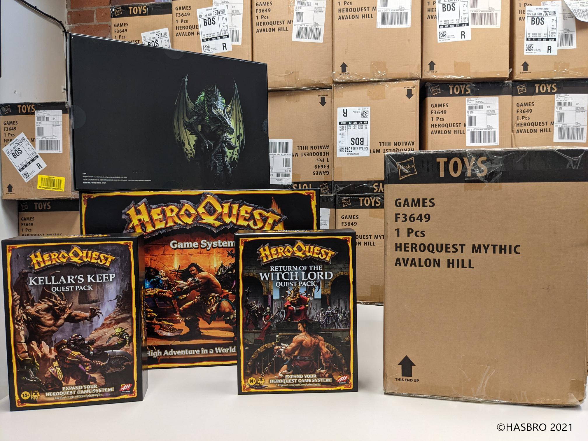 HeroQuest, Hasbro anuncia su lanzamiento a Europa