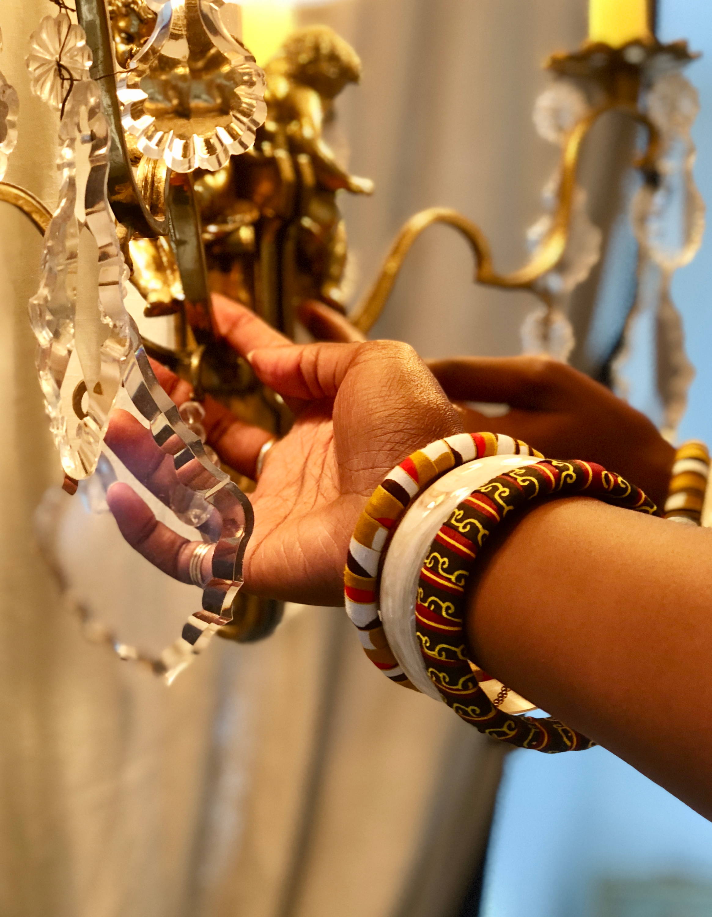 Msichana accessories one of a kind handmade fair trade exotic jewellery, scarf, belt, neckerchief.