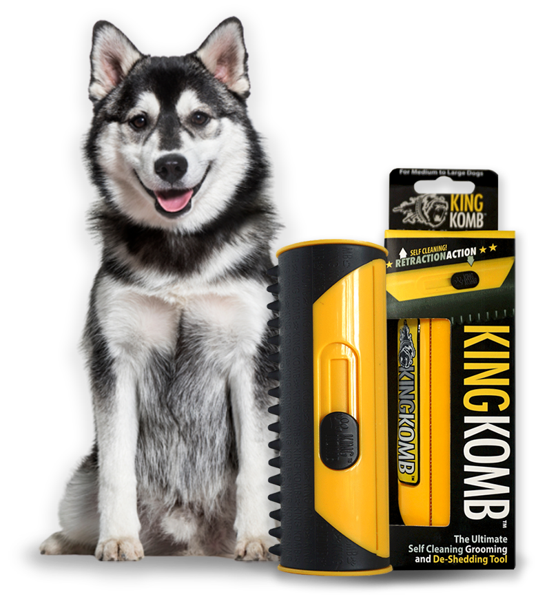 KING KOMB Deshedding Tool Dog Cat Horse Pet Grooming Brush Comb Hair Fur Remover 