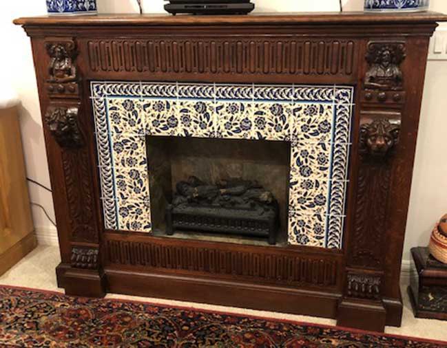 Fireplace Tile Surround 5 Decorative, Fireplace Tile Surround Dimensions
