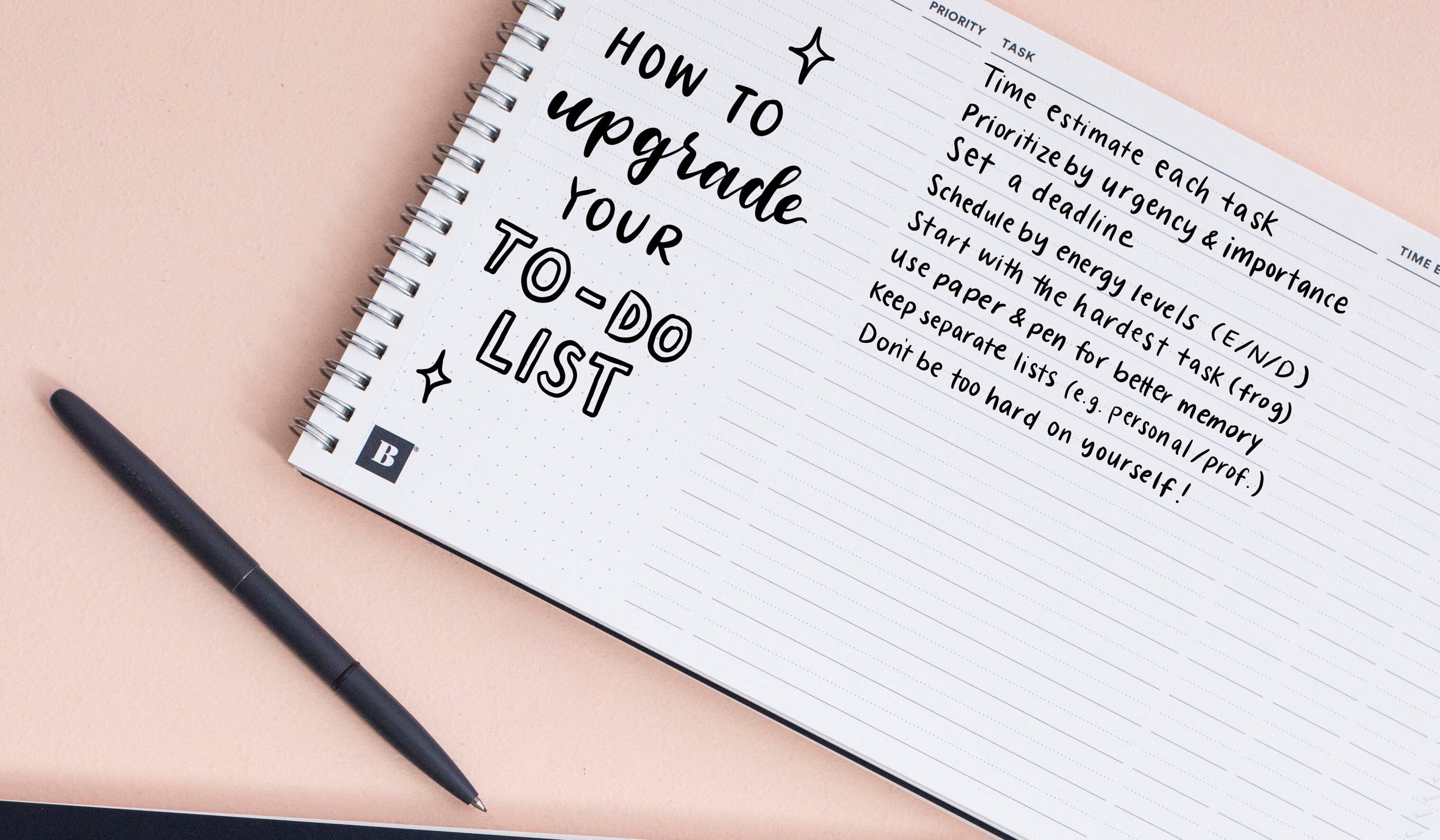 How To Use The Weekly Action Pad