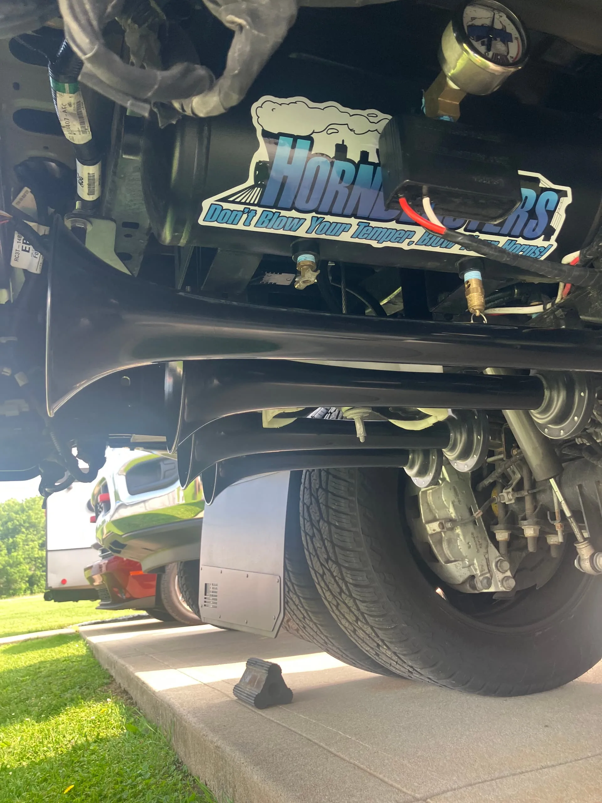 Anthony's 2024 Ford F450 Rumbles with Shocker XL Train Horn Kit