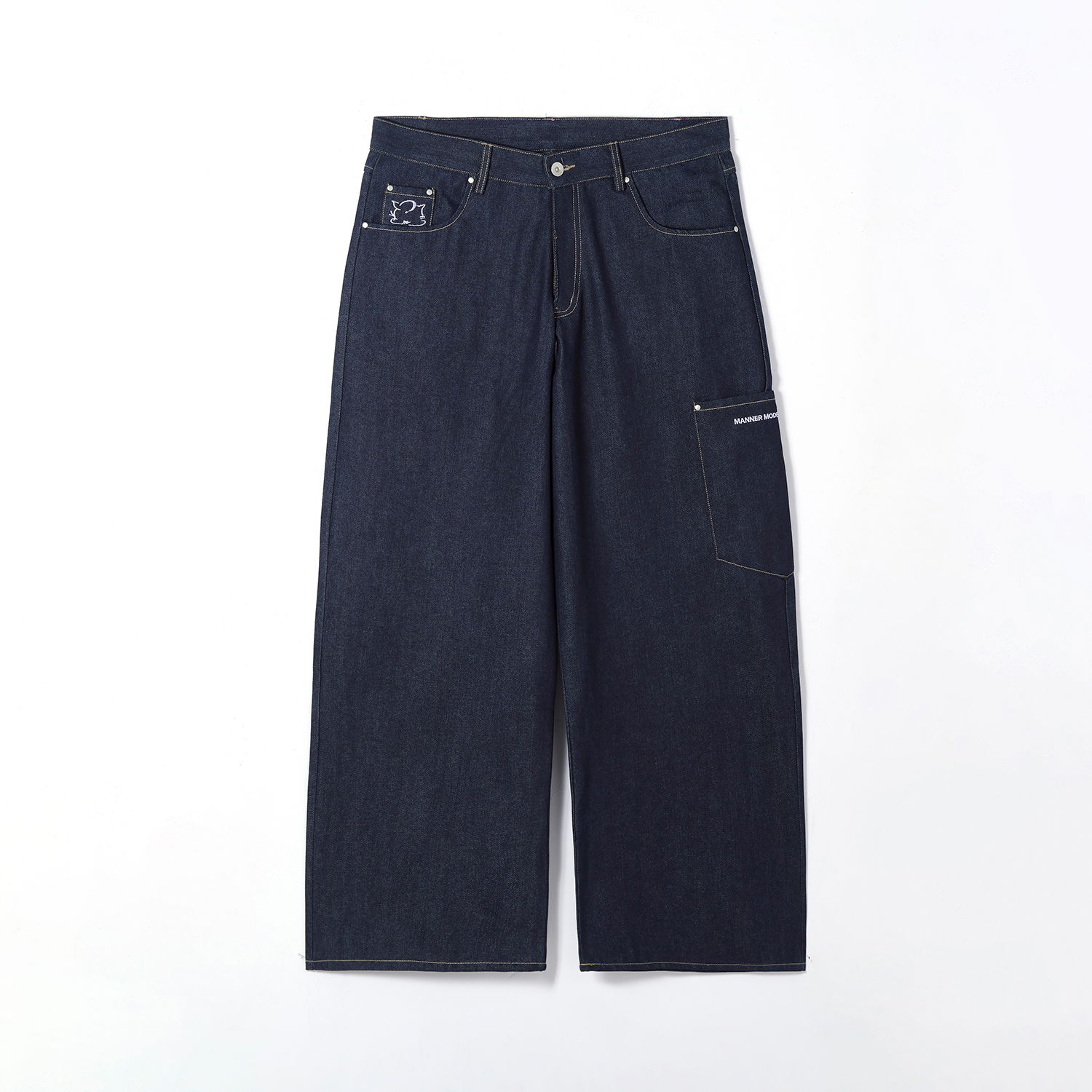 MMS POCKET DENIM PANTS