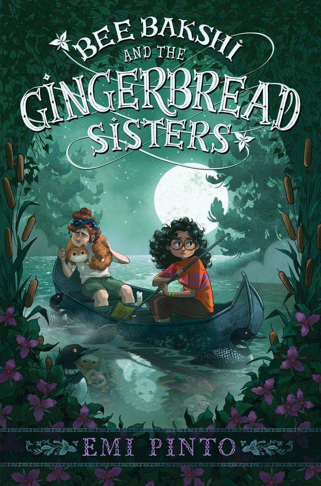 cover of bee bakshi and the gingerbread sisters by emi pinto