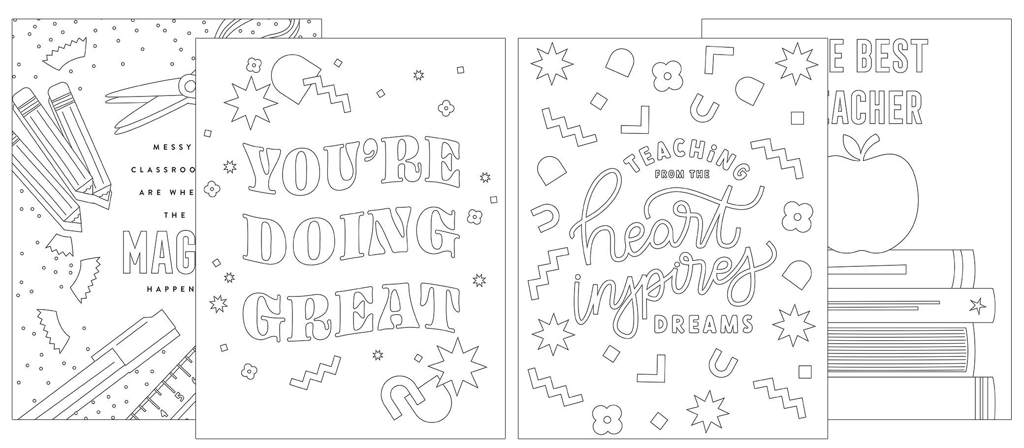 Want More Happy Coloring Pages – The Happy Planner
