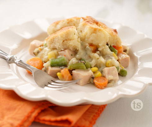 turkey wild rice pot pie