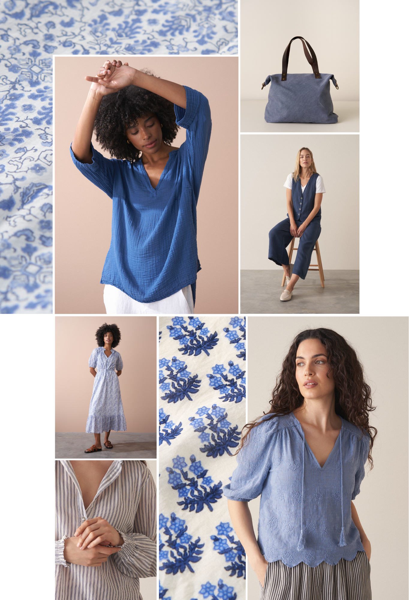 Dopamine dressing blue moodboard