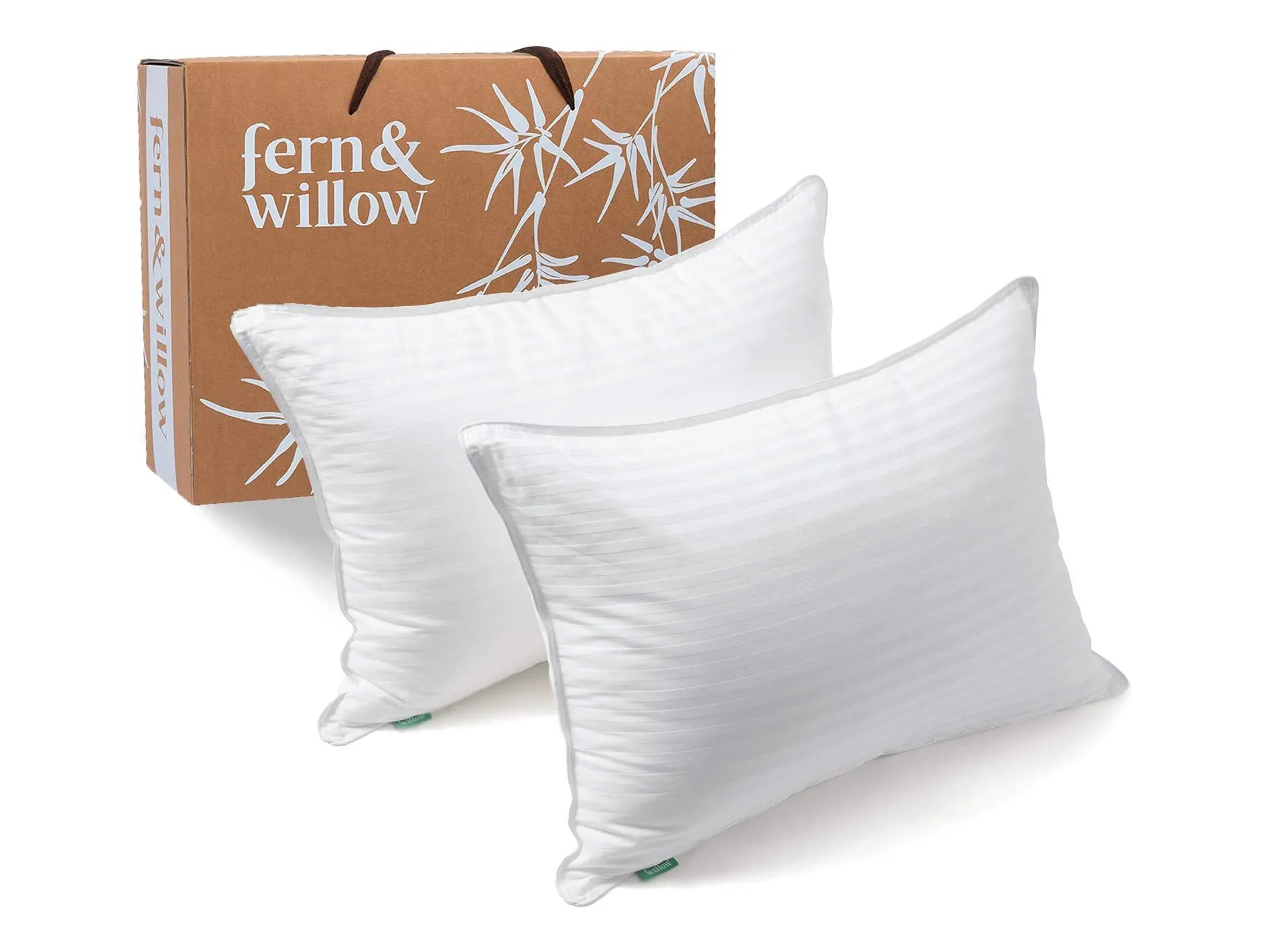 Allergic to feathers? I tried a down alternative. Fern & Willow Pillows  REVIEW 