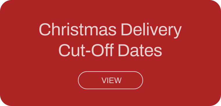 Christmas Delivery Cut-Off Dates