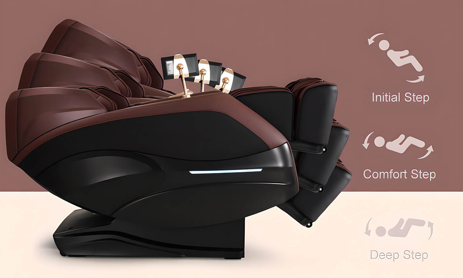 Asjmreye Massage Chair 4D Zero Gravity,Full Body Massage Chair With Heating, Voice Control, Smart Scan Body