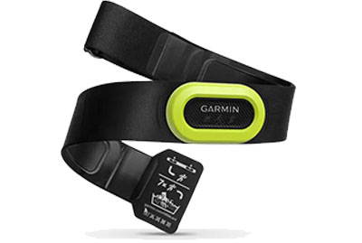Garmin HRM Pro chest strap with yellow pod
