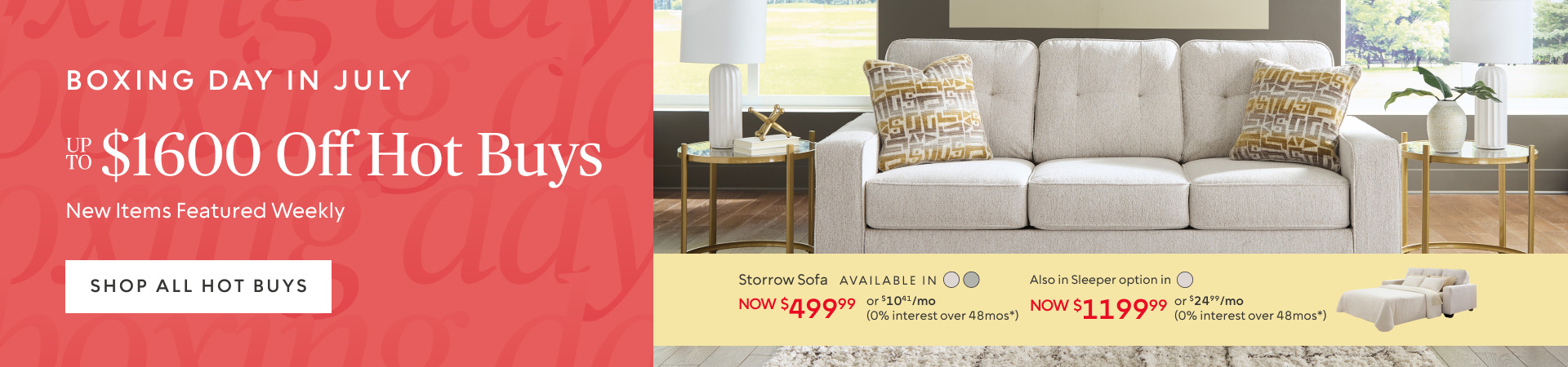 up to $1650 off Hot Buys - New Items Featured Weekly