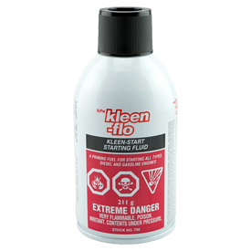 Kleen-Flo starting fluid