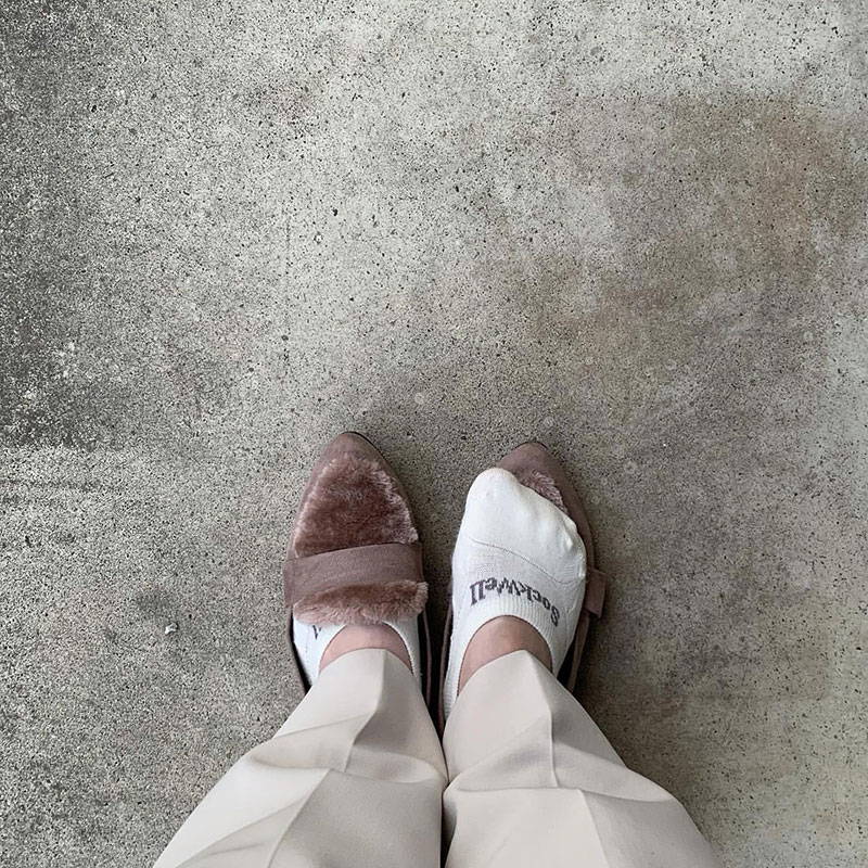 sockwellアンバサダー  miiさん　コーディネイト 