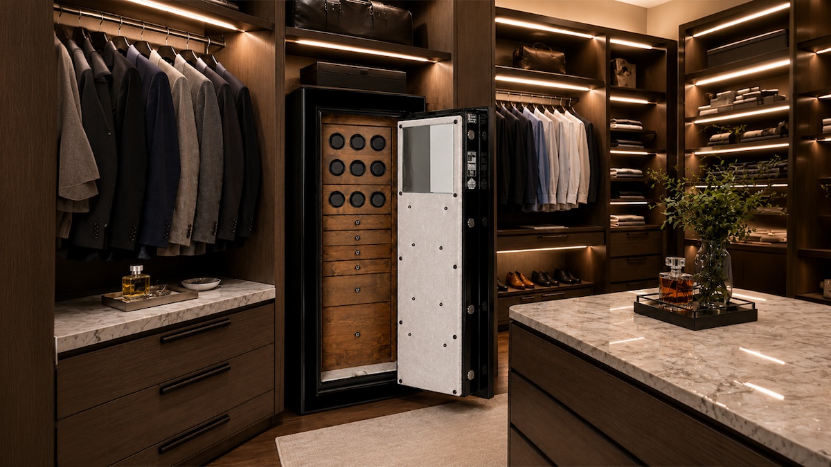 Fort Knox safe in a closet