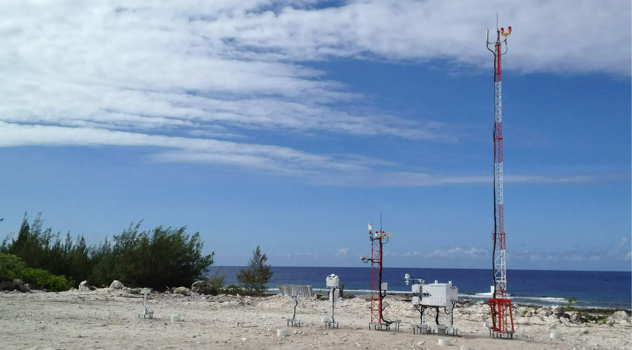 AWOS at US Air Force Base, Wake Island.