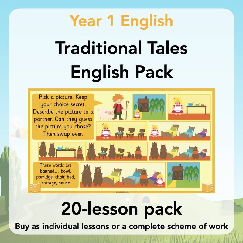 KS1 Reading Comprehension - Traditional Tales