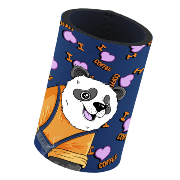 Sublimated stubby holder with 