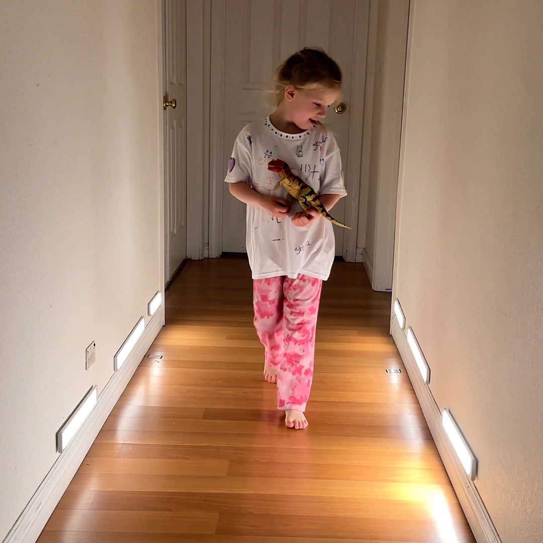 GlowRight hallway lighting