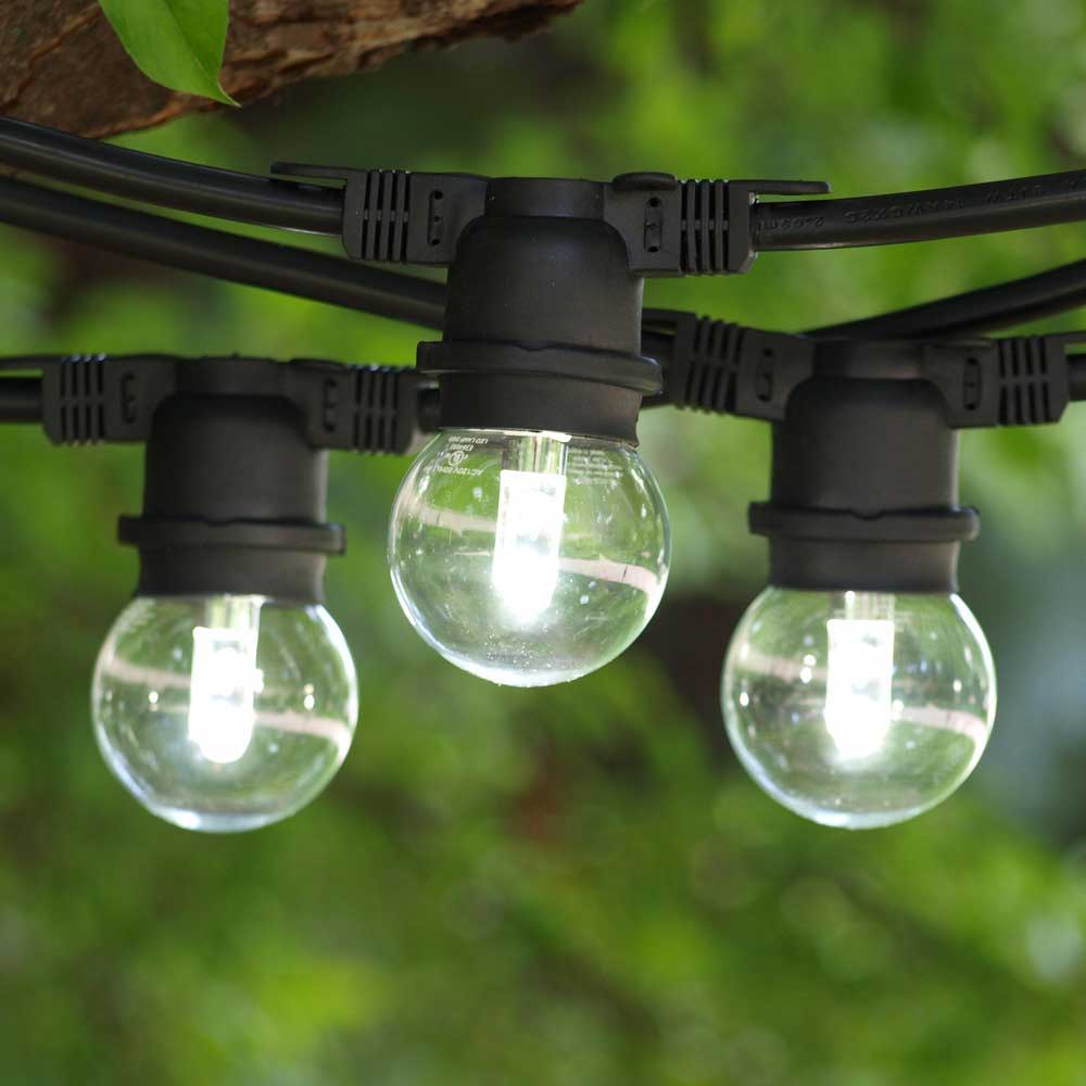 Cool White LED String Lights