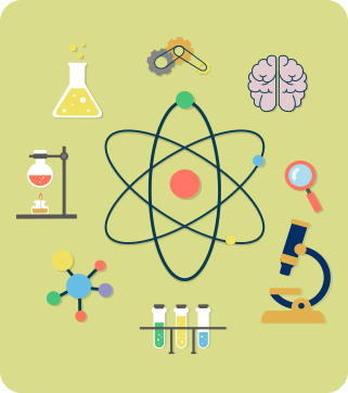 Science Icons Graphic