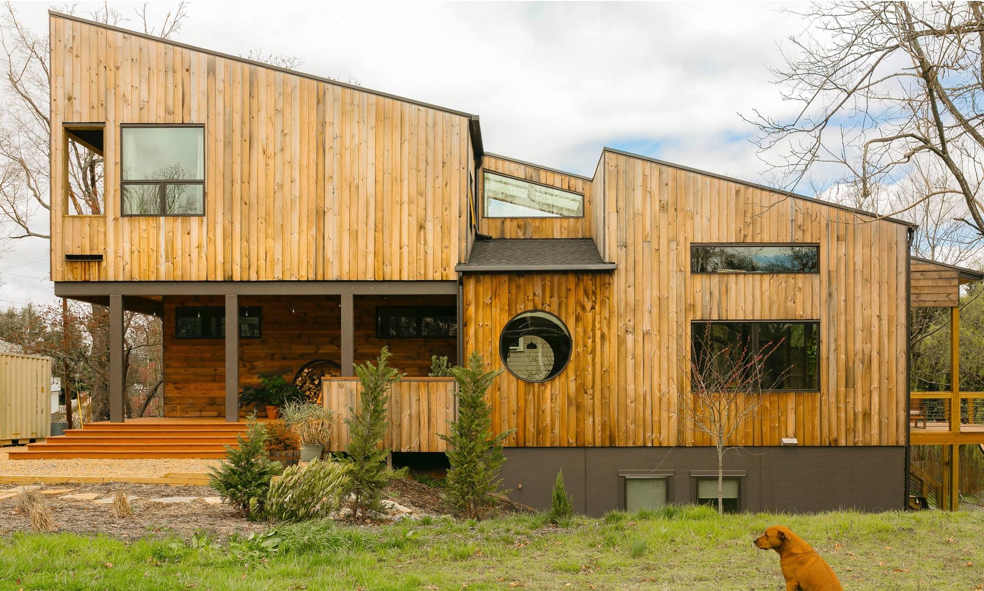 Modern eco-friendly new home built in Asheville NC