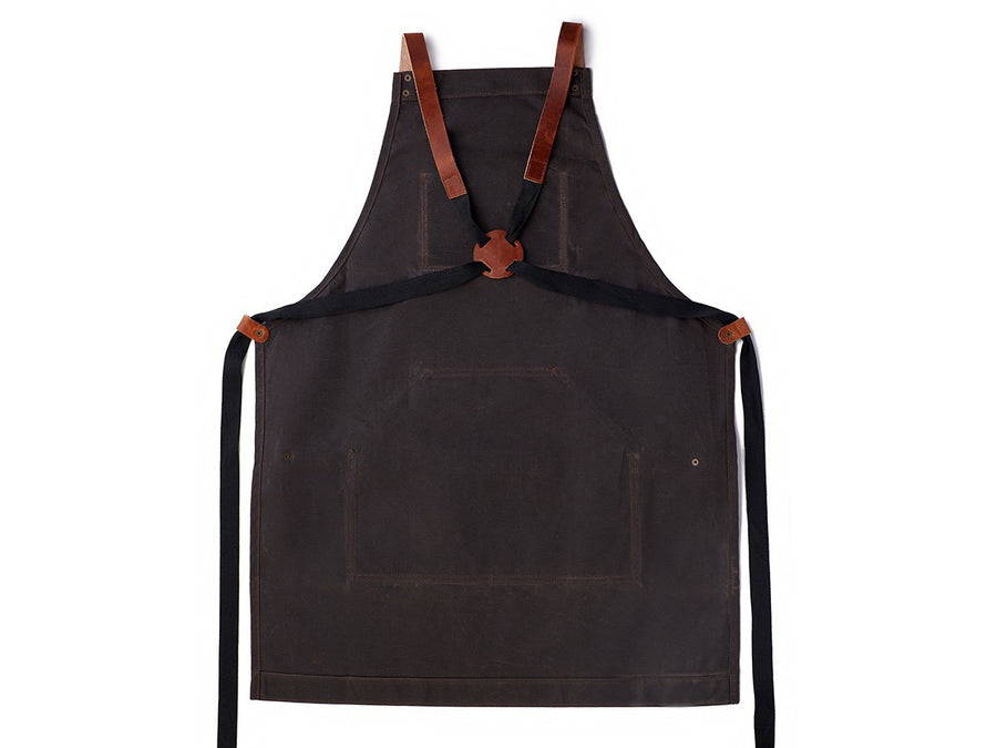 woodworking apron - rear part