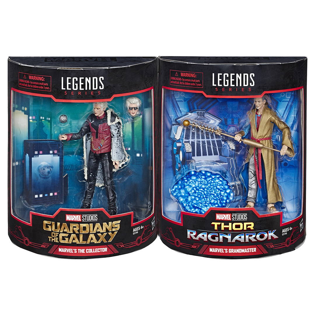 Marvel Legends the Collector y Grandmaster Package