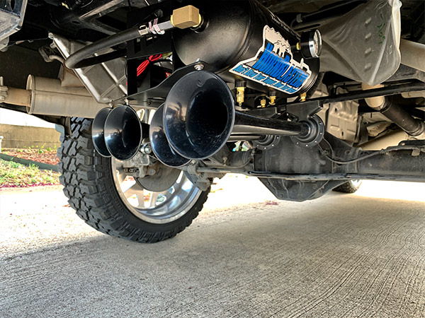 Angel's 2019 Ram 1500 with Conductor’s Special 244K Train Horn Kit