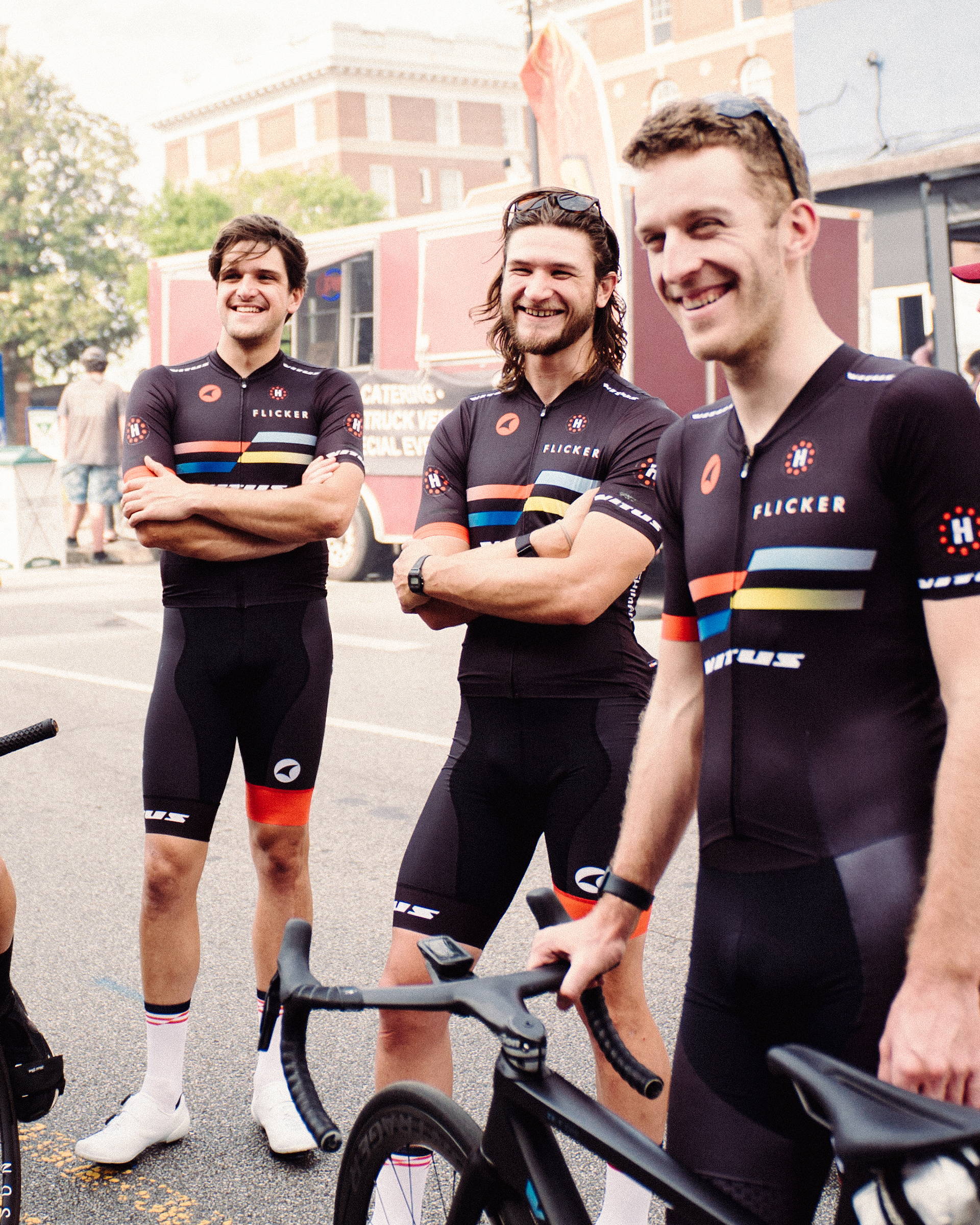 Team Flicker Racing at the the Athens Twilight Criterium