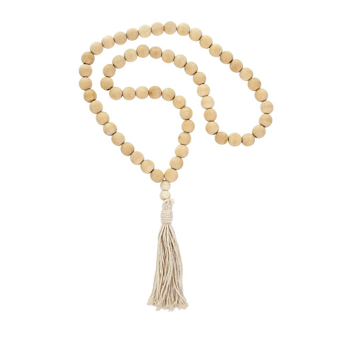 Tassel Beads - Natural