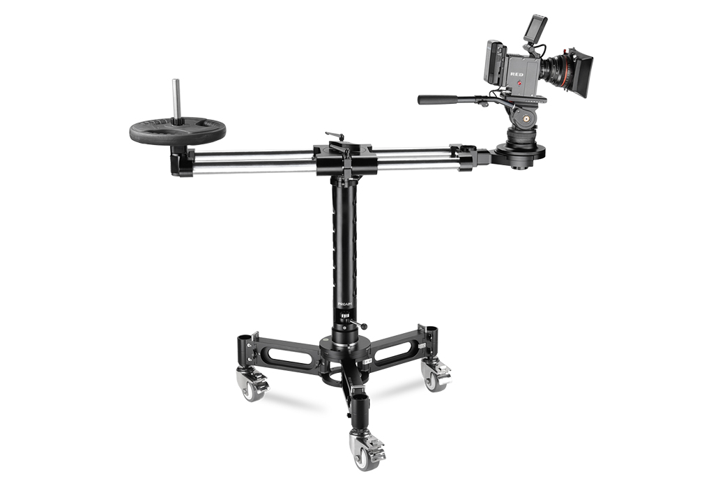 Proaim Ubangi Multi-Offset Video Film Camera Slider Rig w Mitchell Mount 