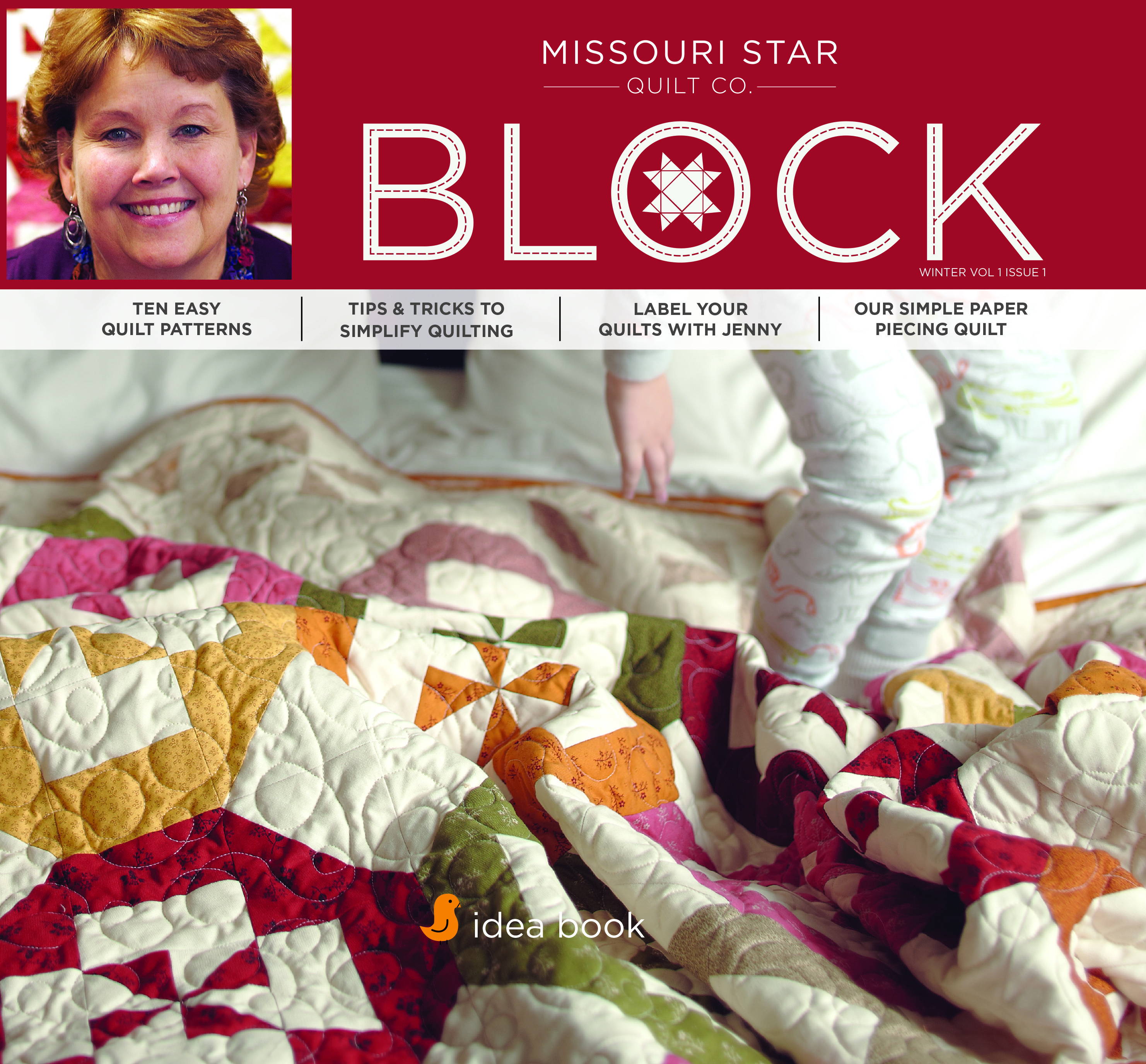 BLOCK is our very own quilting magazine, full of quilt patterns and inspiration!