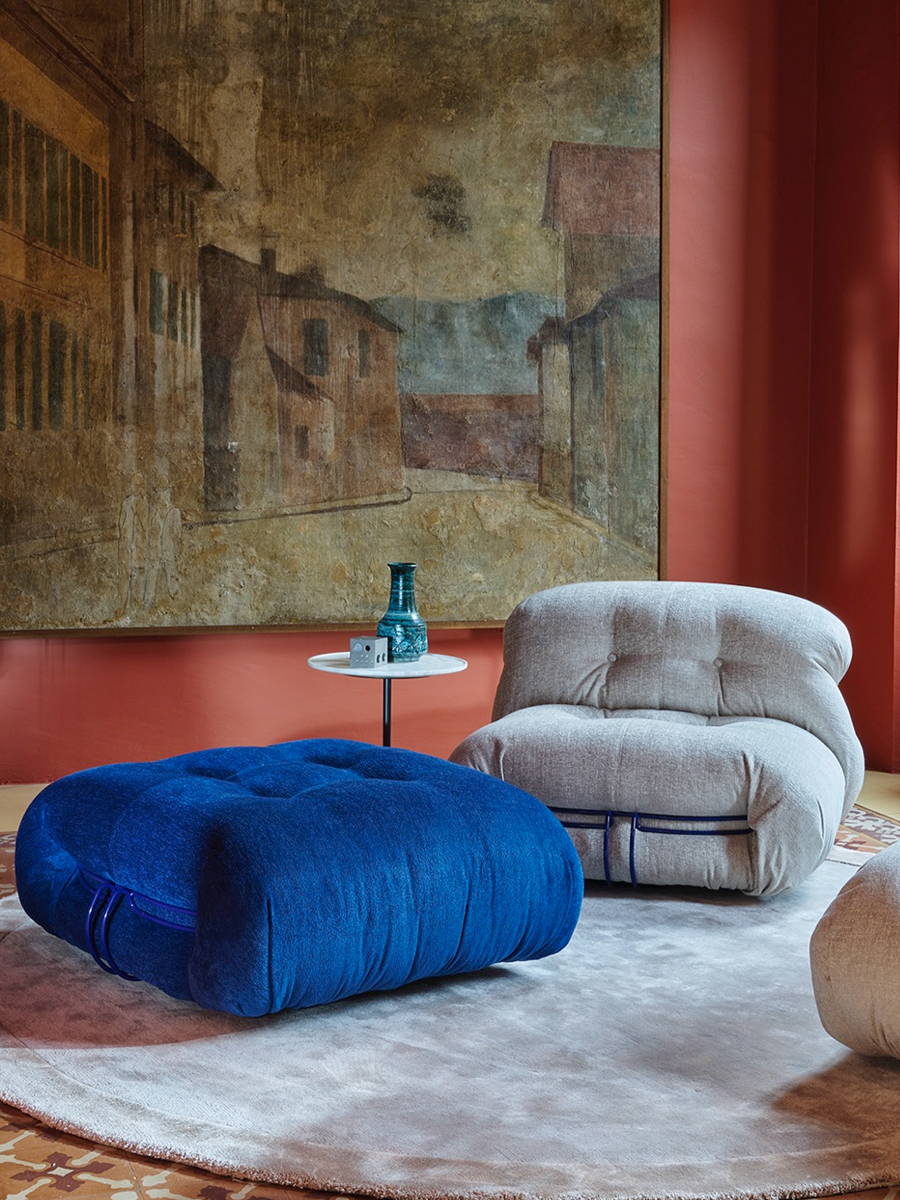 colourful Italian living room