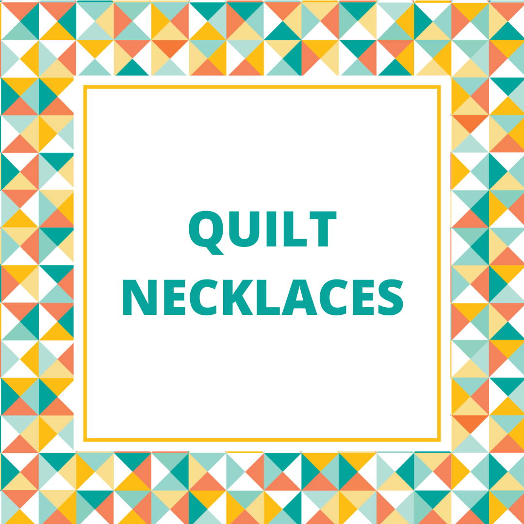 quilt necklaces