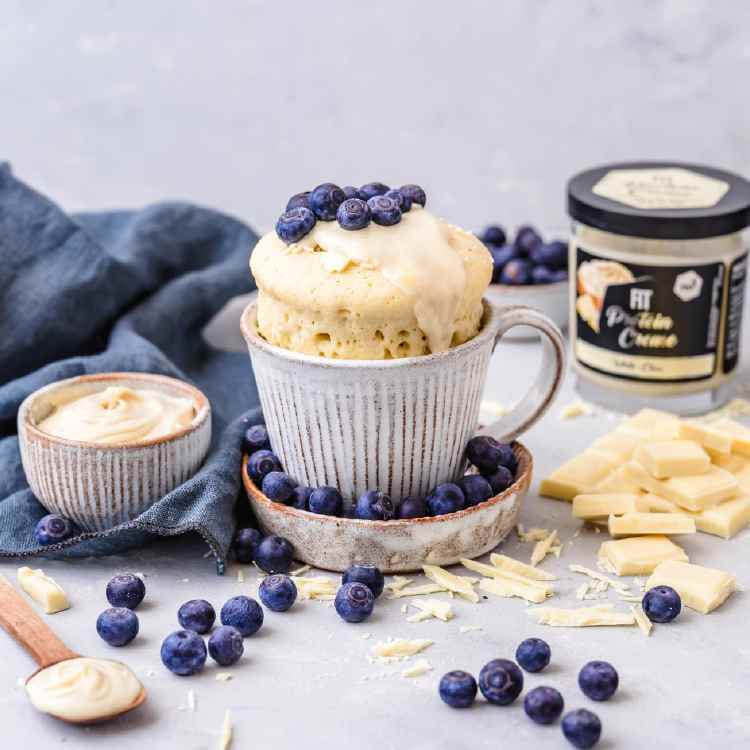 Muffins myrtille et chocolat blanc