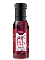 view spiced apple berry sauce