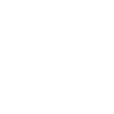 White star inside a circular outline on a red background.