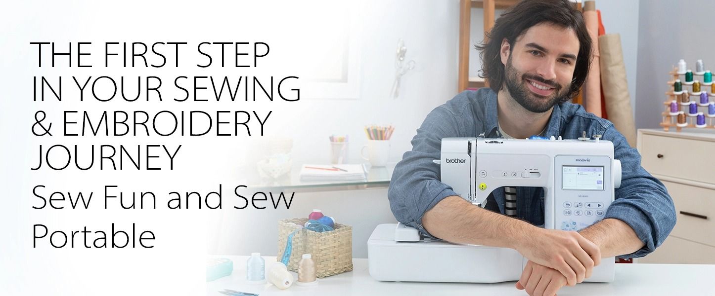 Brother NS1850D Sewing and Embroidery Journey