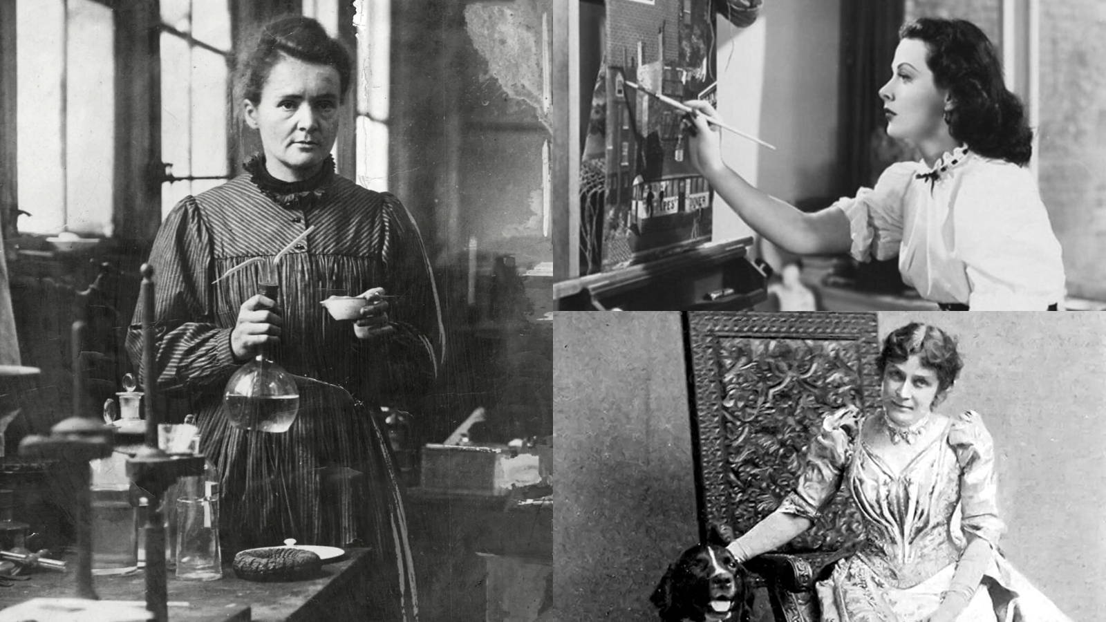 Marie Curie Hedy Lamarr Eunice Foote Future Fields