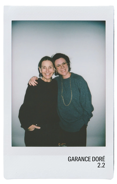 Two smiling women posing together for a photo.