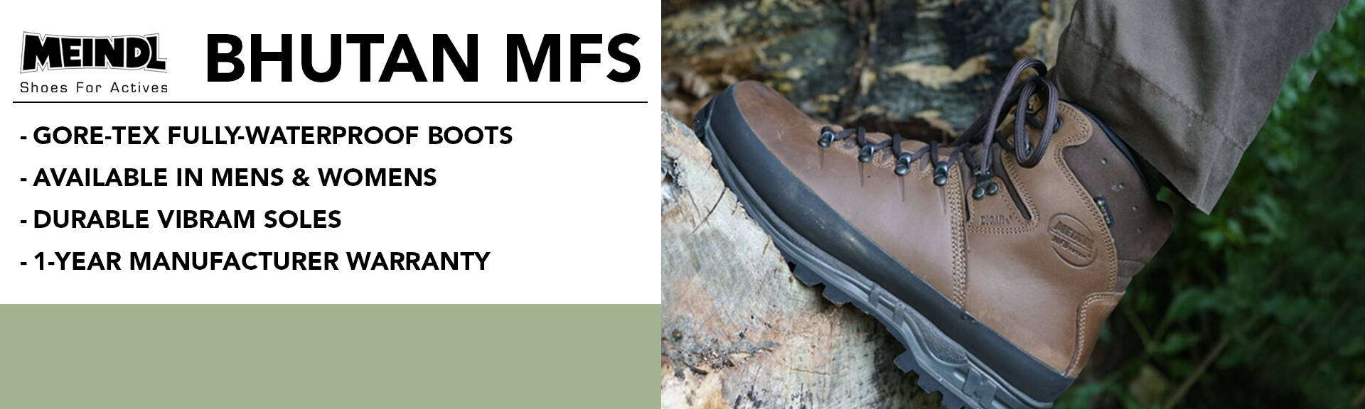 Meindl Bhutan MFS hiking boots for men & women