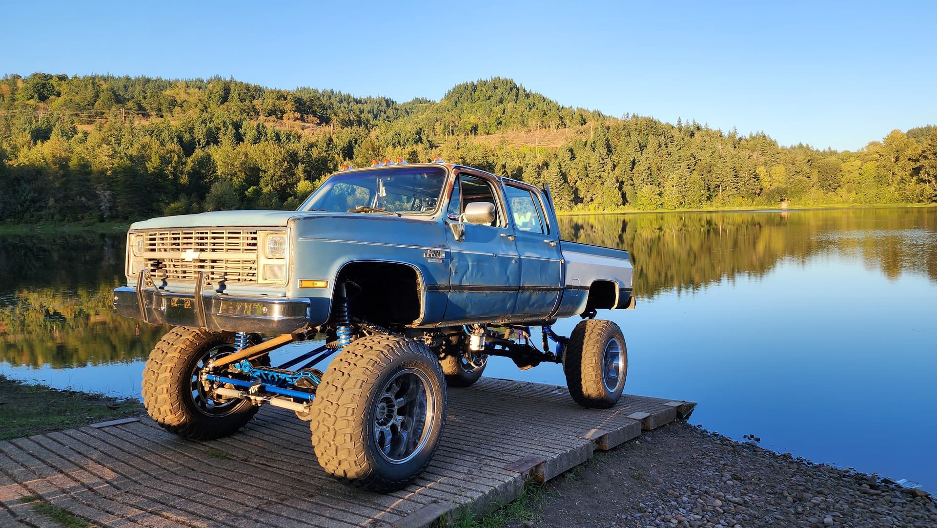 1981 Chevy K30 - Conductor’s Special 544 Nightmare Edition Train Horn Kit