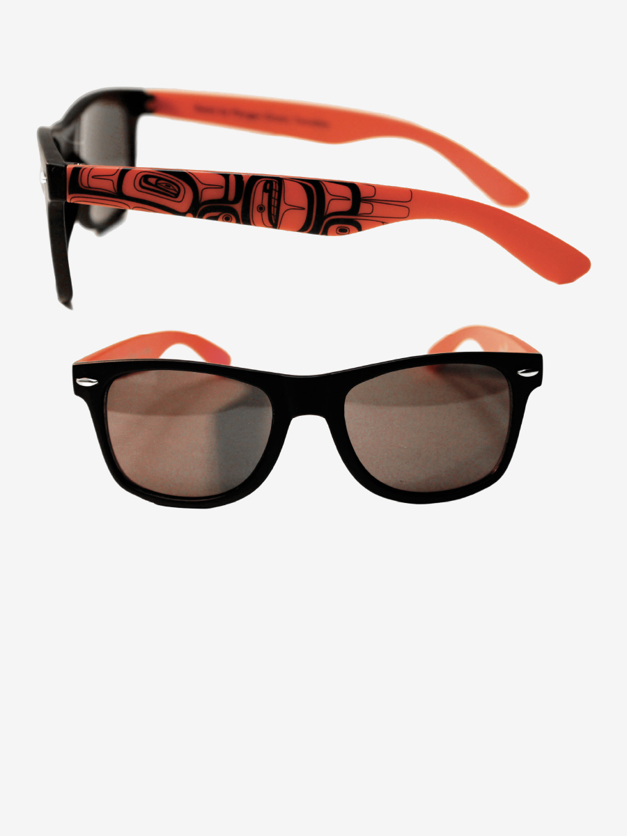 Running Raven Sunglasses Matte Frames by Morgan Asoyuf