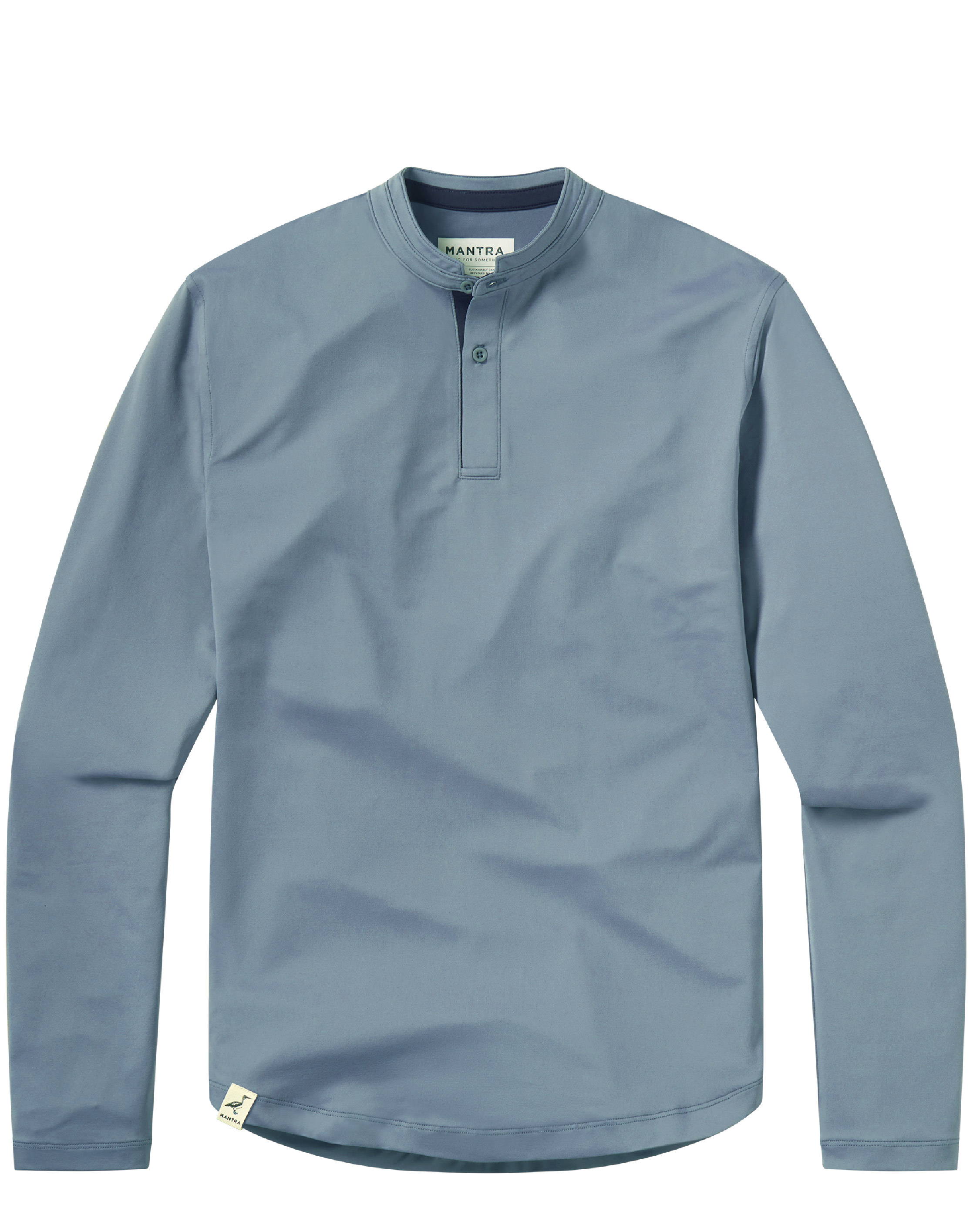MANTRA SKY POND L/S Polo - sustainable mens performance polo made from recycled materials