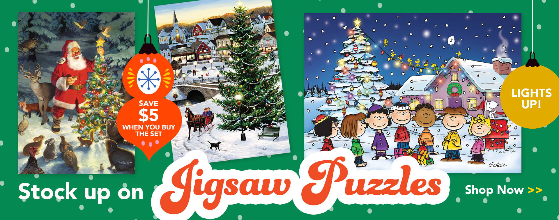 Stock up on Jigsaw puzzles