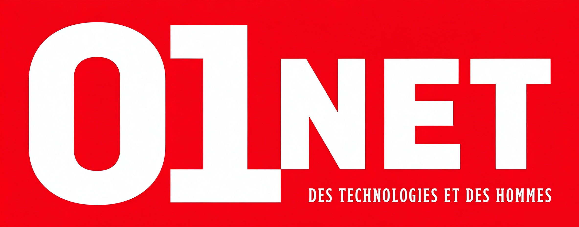 Logo of 01net, with the tagline 