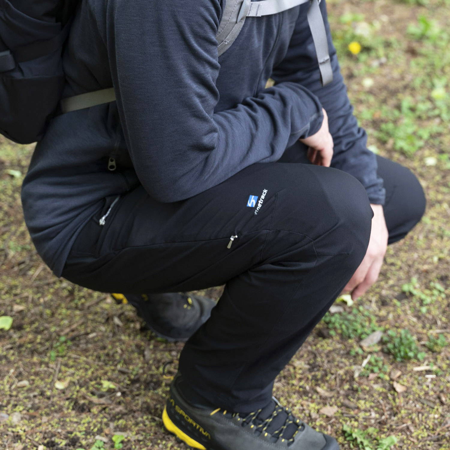 Finetrack ファイントラック カミノパンツ ブラック Mens Yamap Store ヤマップストア