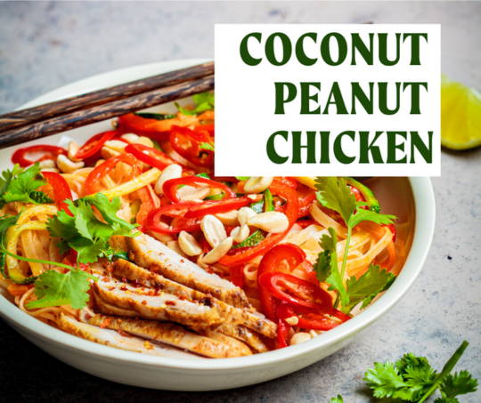 Coconut Peanut Chicken