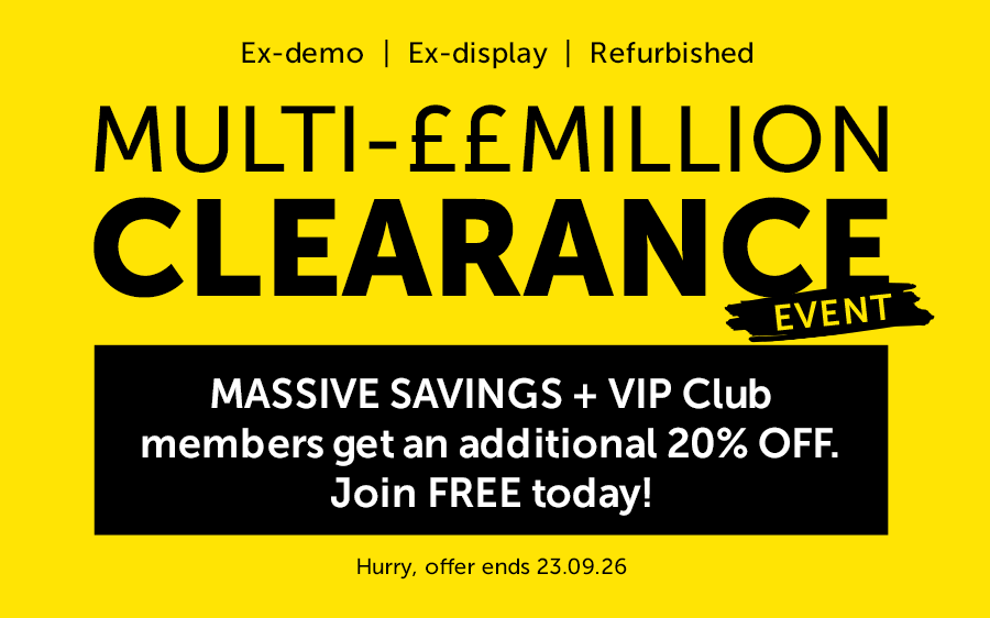 Clearance - VIP Club members get an additional 20% off